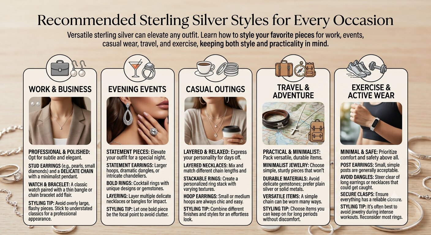 sterling silver styles for every occasion